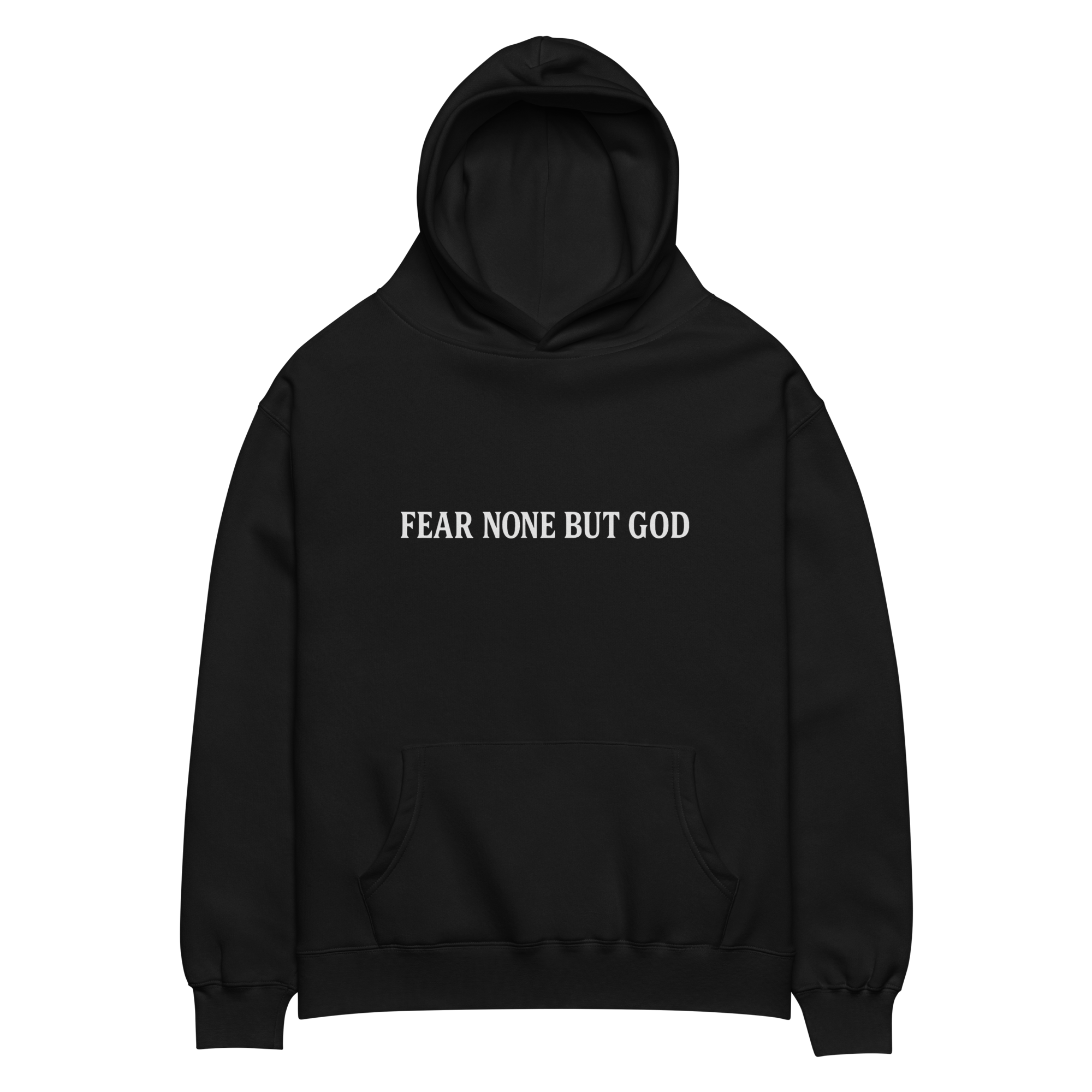Unisex Oversized Hoodie | FEAR NONE BUT GOD